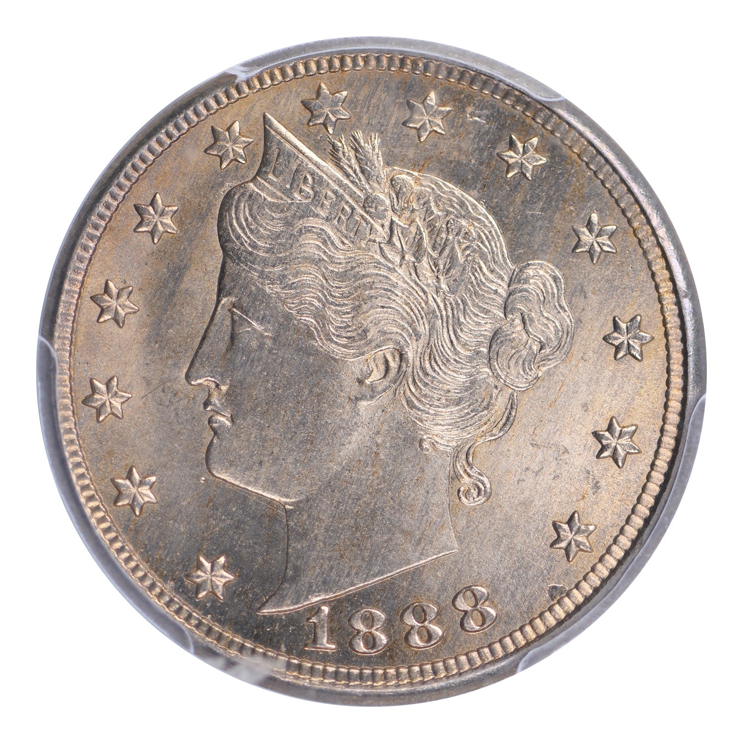 1888 Liberty Head Nickel PCGS MS66