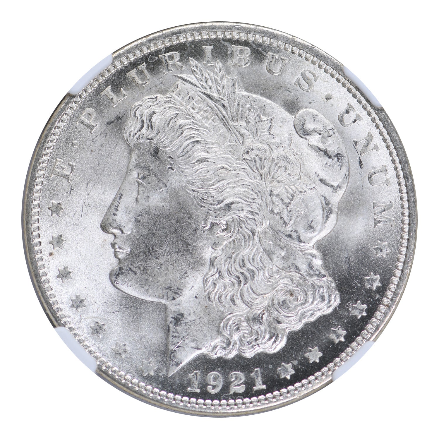 1921 Morgan Dollar NGC MS66