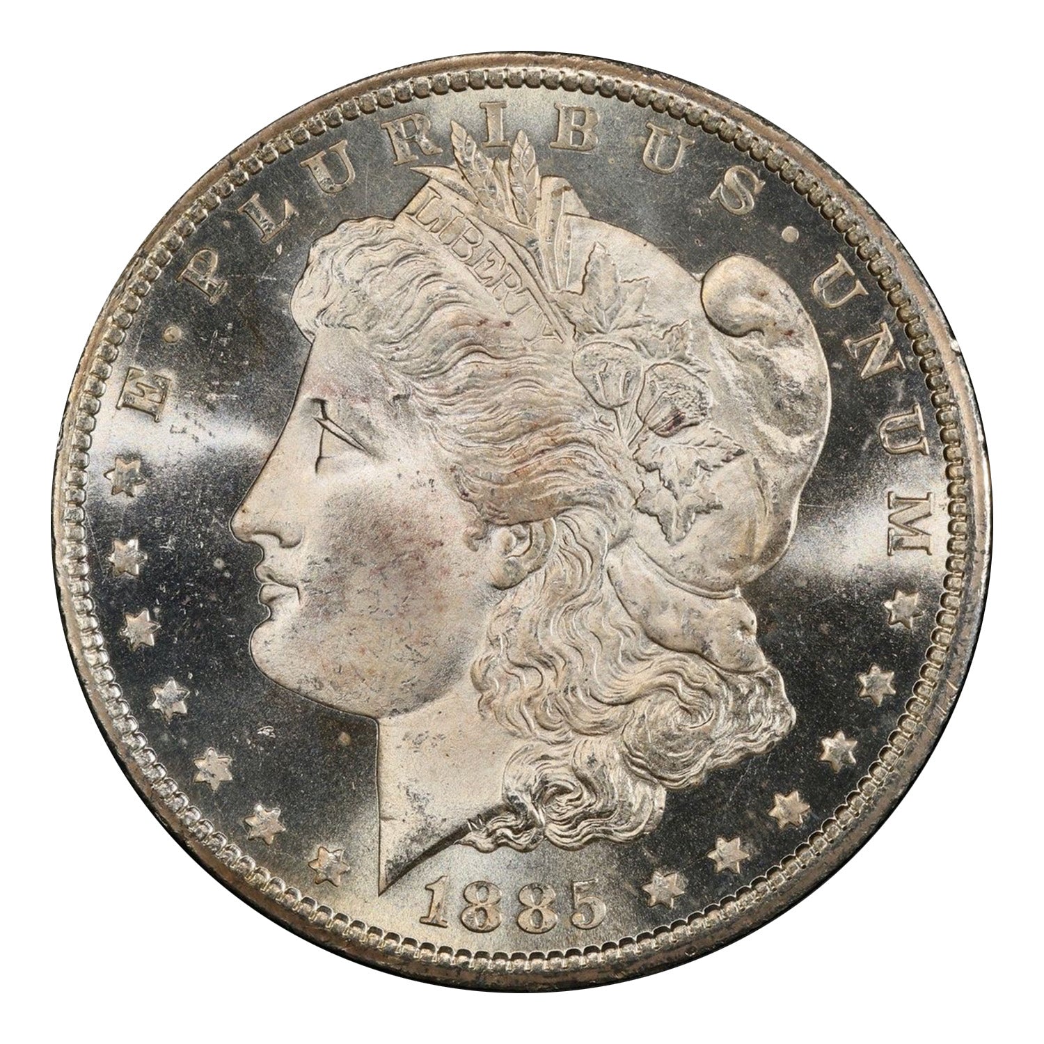 1885-CC Morgan Dollar PCGS MS66+ PL CAC