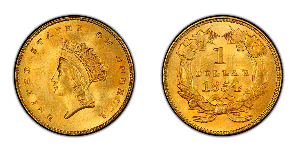 $1 Gold Indian Princess Pieces (Type 2)