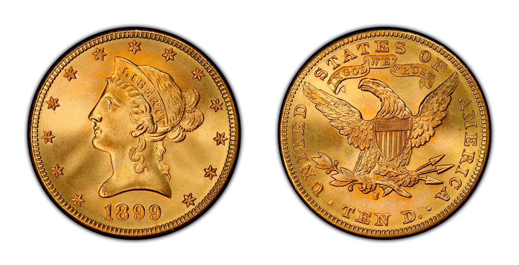 $10 Gold Liberty Head Eagles