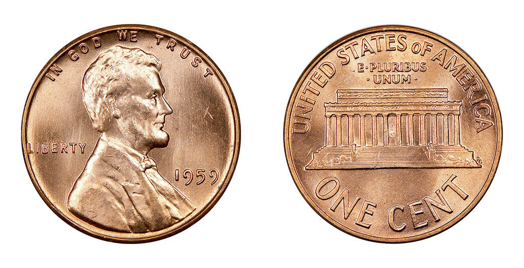 Lincoln Memorial Cents (1959 to Date)