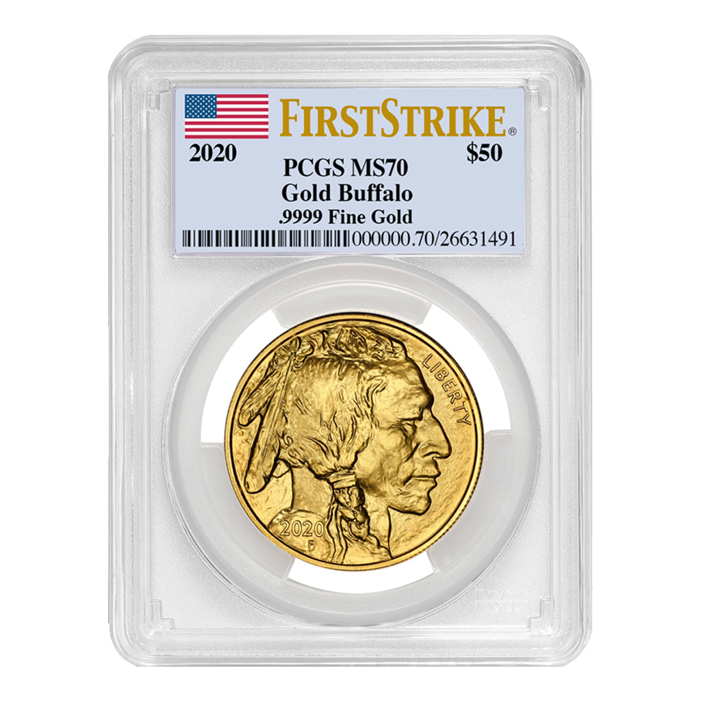 American Gold Buffalos (Mint State - PCGS Certified)