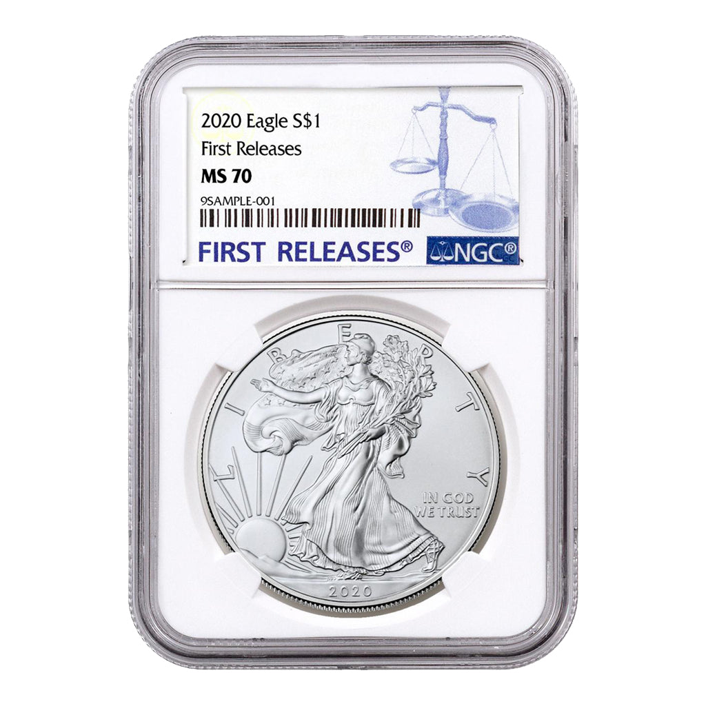 American Silver Eagles (Mint State - NGC Certified)