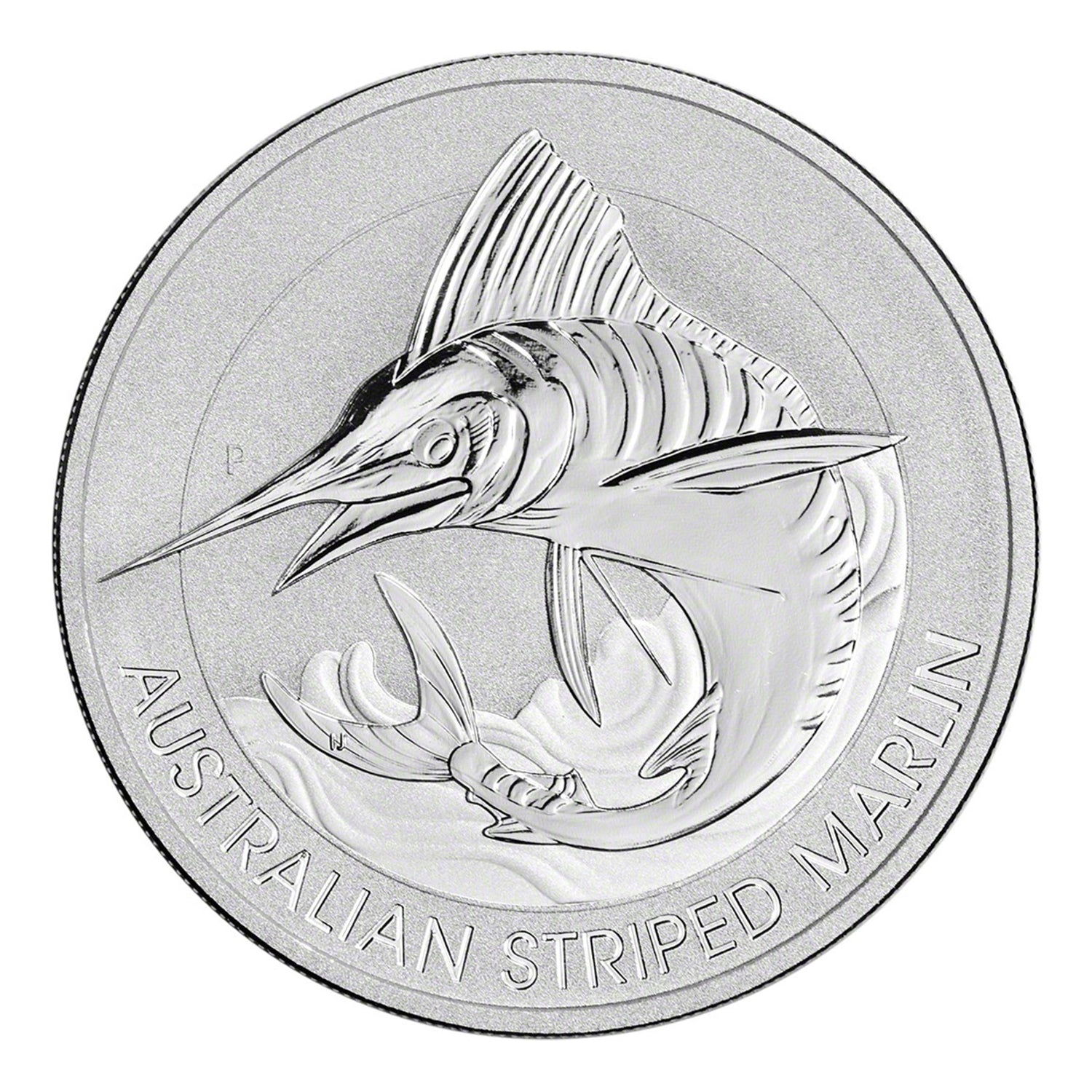 2020 Australia 1.5 oz Silver Striped Marlin Mint State Condition