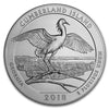 2018-P 5 oz Silver America the Beautiful Quarter, Cumberland Island, (Burnished)