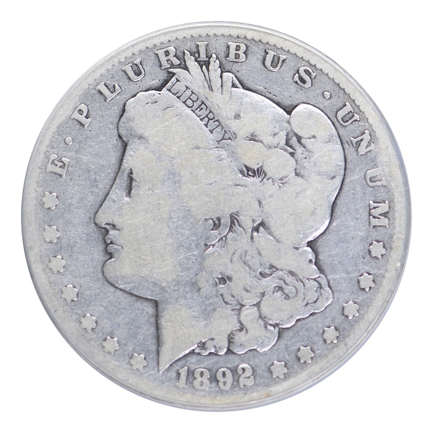 1892-CC Morgan Dollar ANACS G6