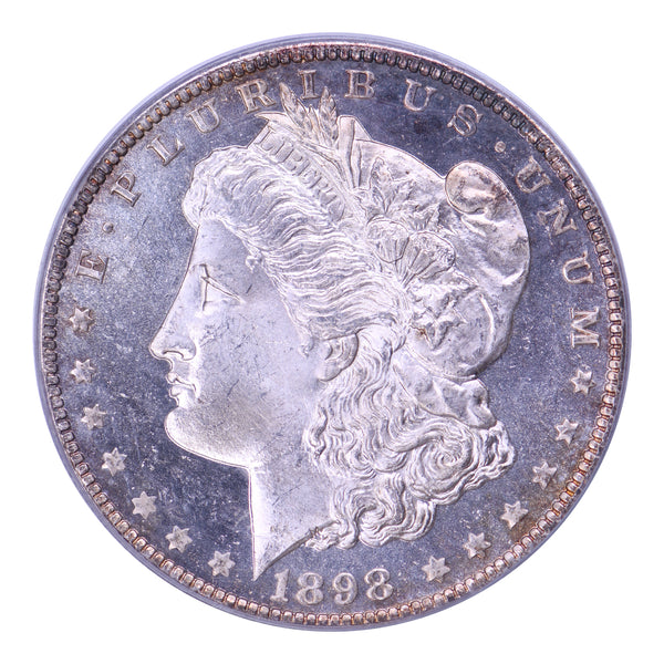 1898-O Morgan Dollar PCGS MS65DMPL