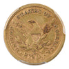 1867-S $2.50 Gold Liberty Quarter Eagle PCGS XF45 CAC