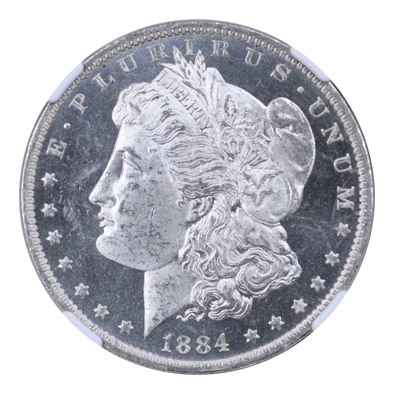 1884-O Morgan Dollar NGC MS 65 DPL