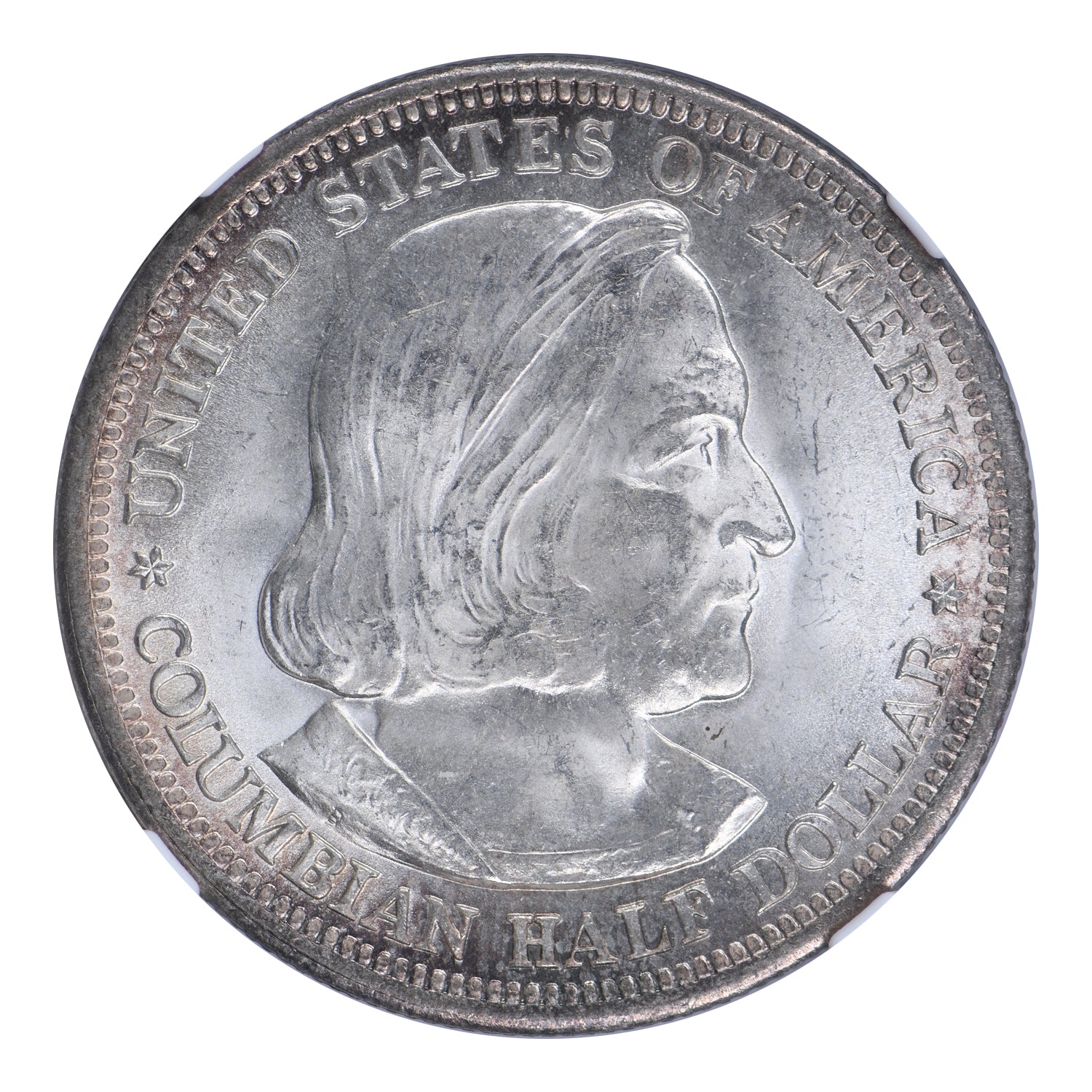 1893 Columbian Exposition Commemorative Half Dollar NGC MS65