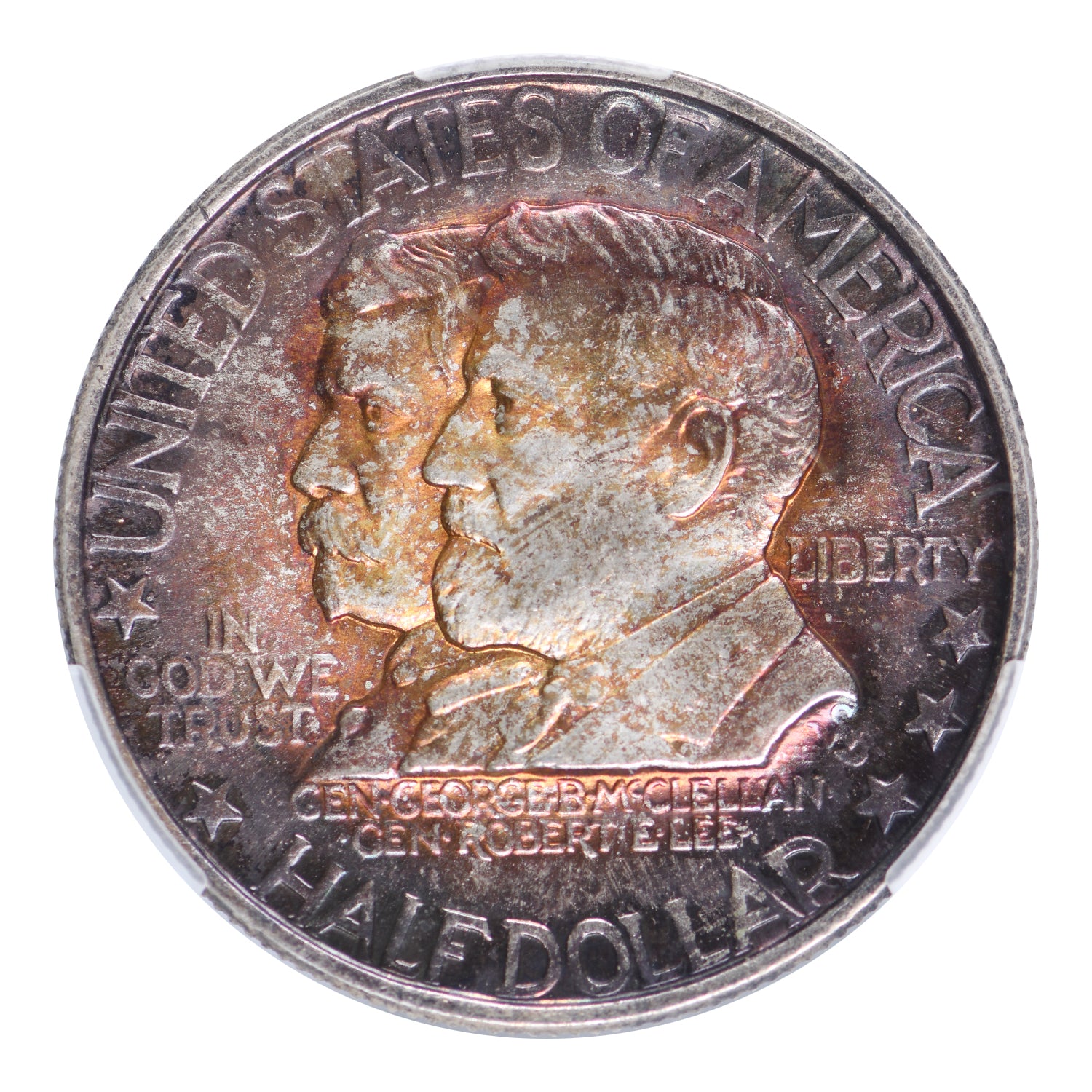 1937 Antietam Commemorative Silver Half Dollar CAC MS67+