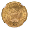 1904 $2.50 Gold Liberty Head NGC MS67