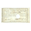 1790's Two Pound Connecticut Comptroller's Office Colonial Payment Certificate