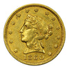 1860 $2.50 Gold Liberty Head Clark, Gruber & Co. PCGS Genuine - AU Detail