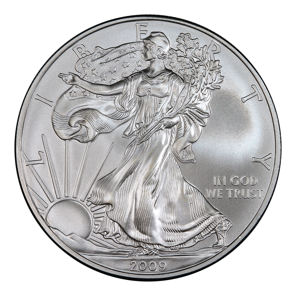 2009 1 oz American Silver Eagle Mint State Condition