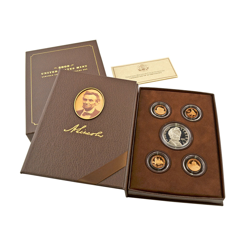 2009 Lincoln Coin And Chronicles Set
