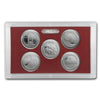 2010-S U.S. Silver Proof Set: Complete 14-Coin Set, with Box and COA