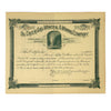 Oil Creek Gas, Mineral, & Mining Co. (Unissued) and Oil Creek & Allegheny River Rail Way Co.: Set of 2 Stock Certificates (1870's-1890's)