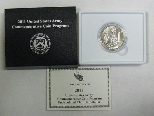 2011 United States Army Commemorative Clad Half Dollar Mint State