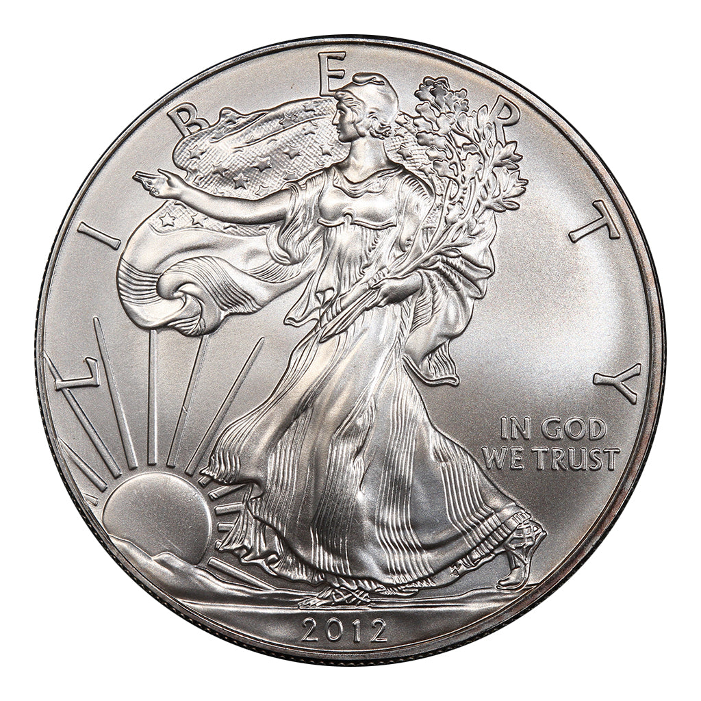 2012 1 oz American Silver Eagle Mint State Condition