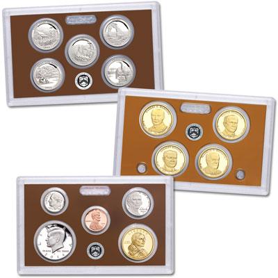 2014-S U.S. Clad Proof Set: 14-Coin Set with Box & C.O.A.
