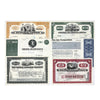 Advanced Collection of 18 Stock Certificates: Great American Corporations (1920's - 1980's)