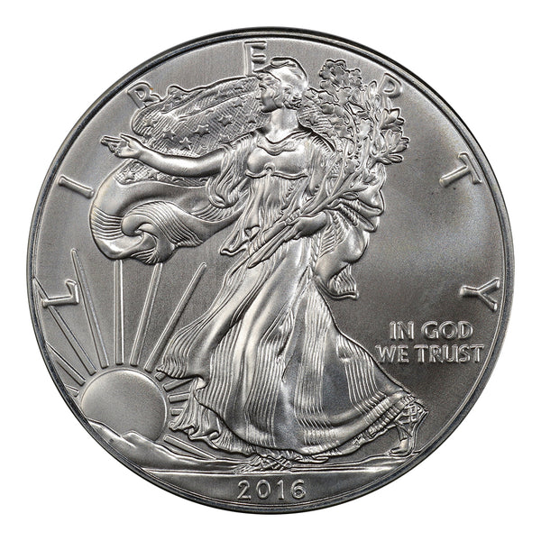 2016 1 oz American Silver Eagle Mint State Condition