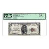 1929 $5 Small Size National Bank Note Hillsdale National Bank, Hillsdale, NJ PCGS VF 35