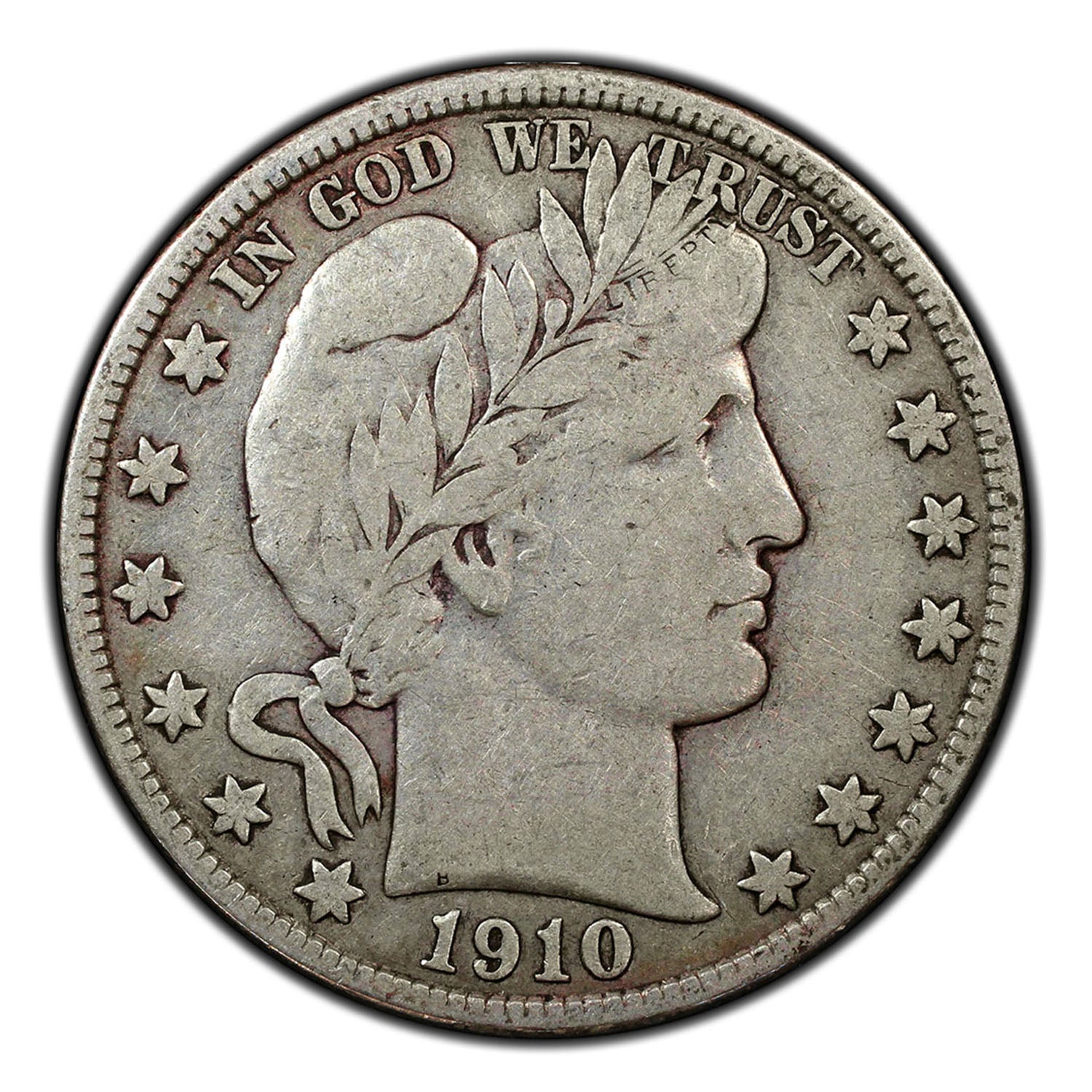 1892-1915 Barber Silver Half Dollar & Deluxe Box