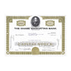 Chase Manhattan Corp. Stock Certificate  // 1-99 Shares // Ochre // 1960s-70s