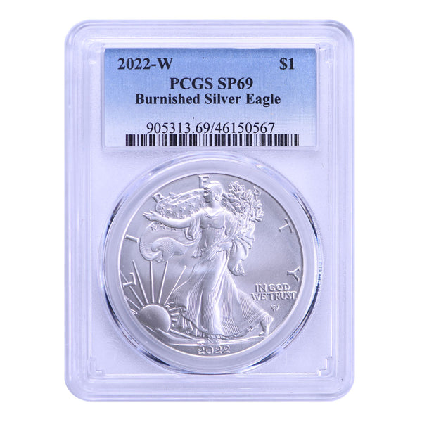2022-W American Silver Eagle PCGS SP69