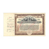 Harrisburg Railways Company Stock Certificate // 100 Shares // Brown // 1913