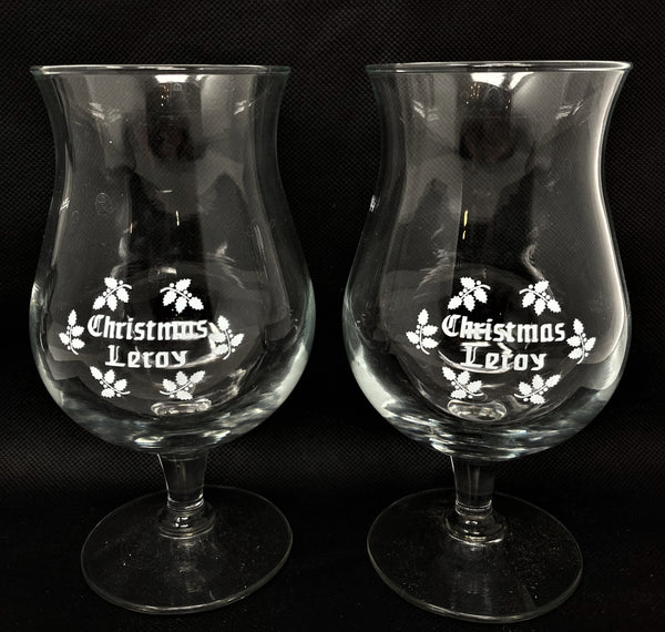 Christmas Leroy Goblet Set of Two