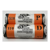 2005 Washington Statehood Quarters P & D BU Mint Rolls