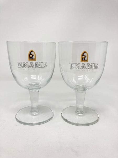 Ename Goblet Beer Glass- Set of Two