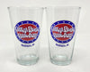 Oskar Blues Brewery Pint Glasses Set of Two