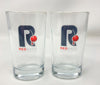 Rodenback "Redbach" Pint Glasses Set of Two