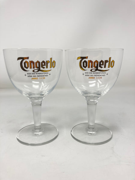Tongerlo Goblet Beer Glass- Set of 2 (0.33L)