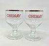 Chimay Silver Rim Chalice- Set of 2(450ml)