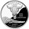 2007 Washington Statehood Quarters P & D BU Mint Rolls