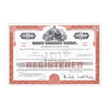 Macy Credit Corp. Bond Certificate // $5,000 // Brown // 1970s