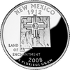 2008 Washington Statehood Quarters P & D BU Mint Rolls
