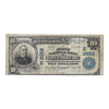 1902 $10 Lg Size National Bank Note, First NB of Greensburg, PA