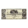 1849 $5 The Bank Of Susquehanna County Montrose, Pennsylvania Obsolete Bank Note