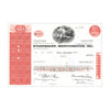 Studebaker-Worthington Stock Certificate // 101+ Shares // Red // 1960s-70s