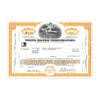 White Motor Co. Stock Certificate // 1-99 Shares // Orange // 1960s-80s