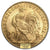 France Gold 20 Francs French Rooster Average Circulation (Year Varies)