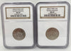 2006 U.S. SMS Washington Statehood Quarters P&D NGC MS69 (10 Coin Set)
