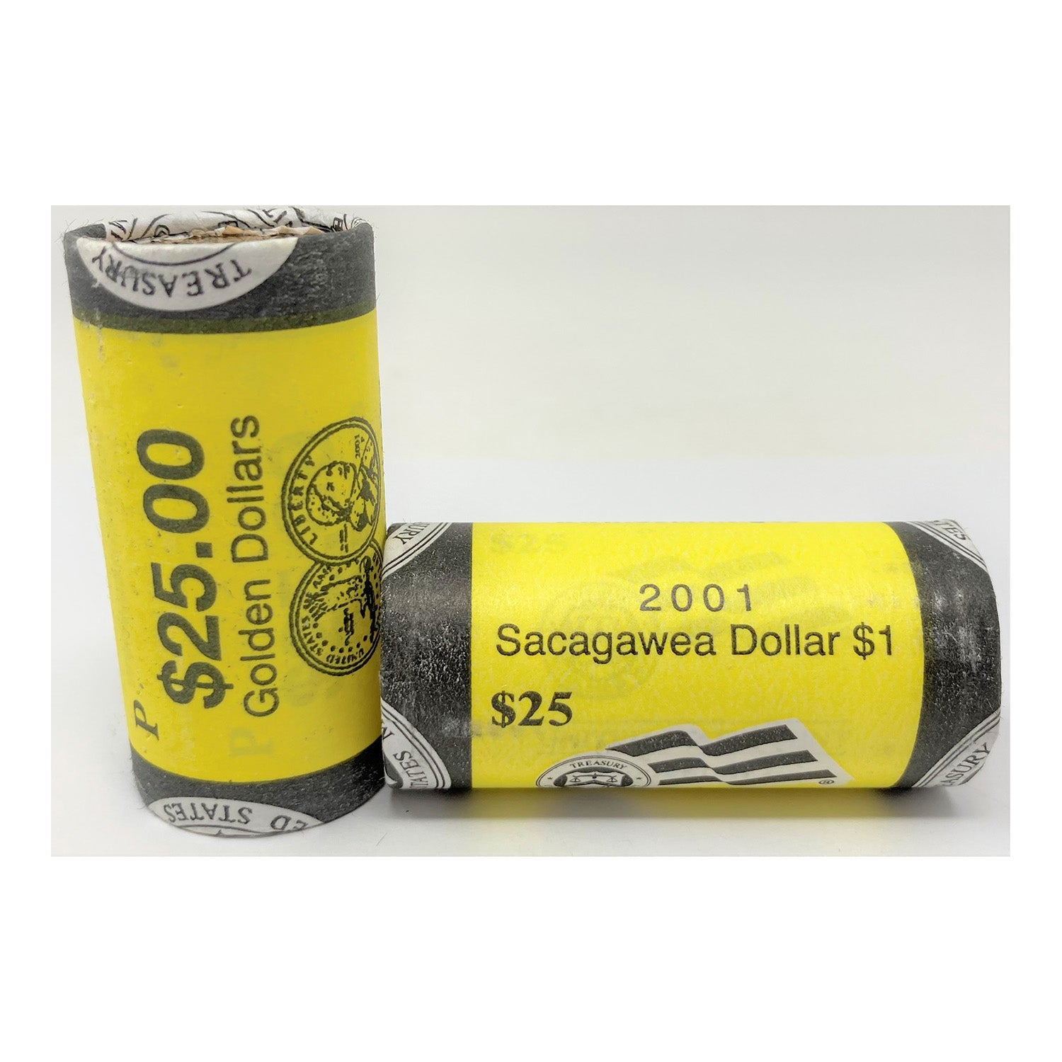 2001 Native American Dollar P&D U.S. Mint Rolls